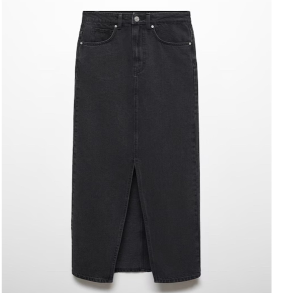 mango Matilda denim skirt black xxs